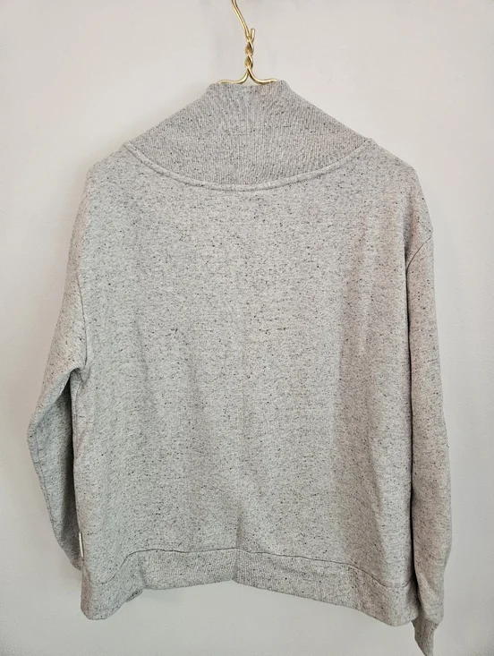 Varley Clearwater Heather Gray Half-Zip Pullover Sweatshirt Women, M - Picture 3 of 15